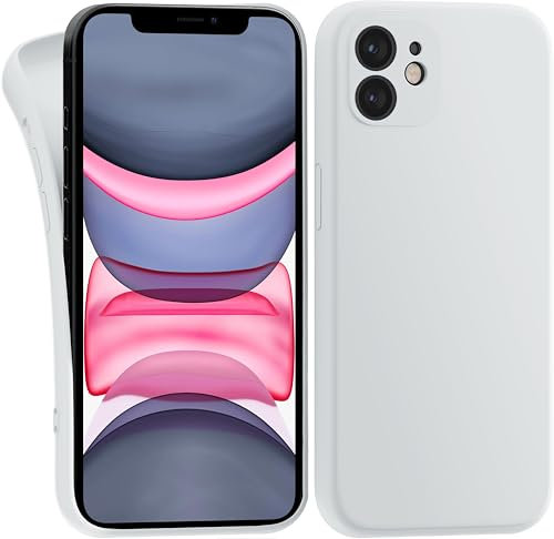 MyGadget Case for iPhone 11 - Cover Ultra Thin TPU - Soft Touch Rubber & Anti-Scratch Shell - Flexible Silicone - Matte White