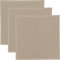 Erwin Müller Spültuch 3er-Pack Baumwolle beige Größe 25x25 cm