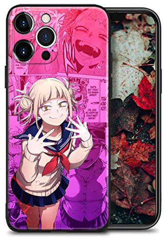 Himiko Toga Anime-Handyhülle, Manga-Muster, TPU-Silikonhülle für iPhone 13