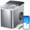 GoveeLife Smart Ice Maker Machine Countertop with Self Cleaning, Voice Remote, 26lbs in 24Hrs, 9 Ice Cubes in 6 Minutes 3 Sizes, Portable Ice Makers with Basket and Scoop, for Home Kitchen Camping RV