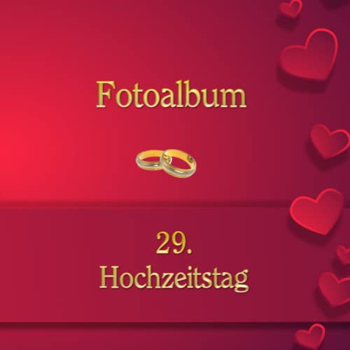 Unser 29. Hochzeitstag Samthochzeit Fotoalbum & Gästebuch Samt Hochzeit Hochzeitstagebuch Geschenkidee Hochzeitsalbum Erinnerungsbuch Erinnerungsstück ... Bullet Journal Notizbuch 04/4