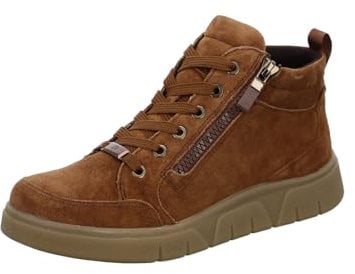 ARA Damen Rom Mid-Cut Sneaker, Nuts, 40 EU
