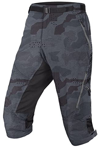 Endura Herren Shorts Hummvee Mountain Bike Baggy Cycling 3/4 Short with Liner