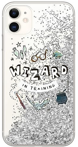 ERT GROUP Handyhülle für Apple iPhone 11 Original und offiziell Lizenziertes Harry Potter Muster Harry Potter 242 optimal an die Form des Handy angepasst, mit Glitter Overflow Effekt