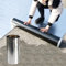 Wasserdichtes Bitumenband,Dichtband Selbstklebend Klebeband,Reperaturband,Isolierung Anti-UV Dach Asphalt Patch Tape für Fensterfugen,Metall,Farbstahlfliesen,Breite x Länge (1m x 1m)