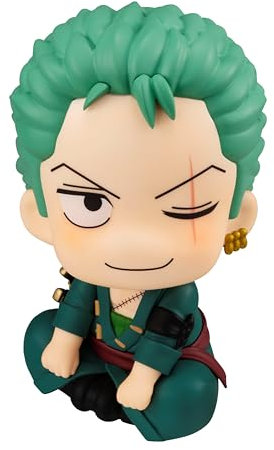 Megahouse MH840029 Roronoa Zoro One Piece Figur Lookup 11 cm, Mehrfarbig, Sammelfigur, optimal für Anime-Fans One Piece