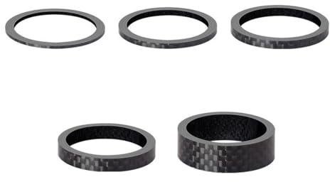HOUSON 5PCS Bicycle Ahead Stem Spacer, Bicycle Handlebar Spacer Bike Headset Spacers Spacers Stem Spacer Rings 1mm/2mm/3mm/5mm/10mm