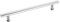 sourcing map 1 Pcs Shower Door Handle, 350mm Hole Center Shower Glass Door Pull Towel Bar 304 Stainless Steel Door Knob, Silver