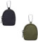 ZAHD 2 PCS porte monnaie porte clés mini sac à dos pour homme Mini Portable Porte Monnaie Pochette Tactique Clé Pochette avec Crochet Ecouteurs Sac pour Casque Porte clés Étui Portefeuille (Noir Vert)