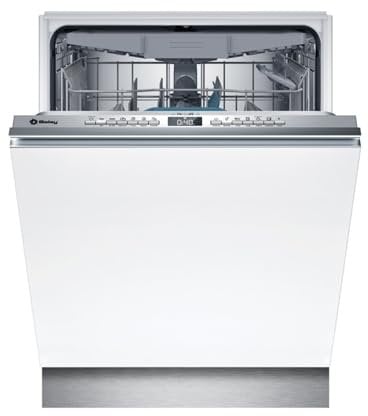Balay, Lavavajillas Integrable, 60 cm. de ancho, 14 servicios, 3ª Bandeja, Infolight, Home Connect, Función Media Carga, Panel Acero, 3VH6330SA