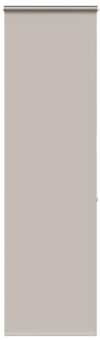 vidaXL Duschrollo mit Kassette 70x240 cm Stoffbreite 66 cm, Duschvorhang, Badewannenvorhang, Seitenzugrollo, Dusche Rollo, Badewannenrollo