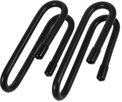 HONMEET Wandhaken Aus Schwarz Für Skateboard Longboard Und Kopfhörer Aufhänger Zur Präsentation Und Organisation Im Haus Garage Oder Geschäft