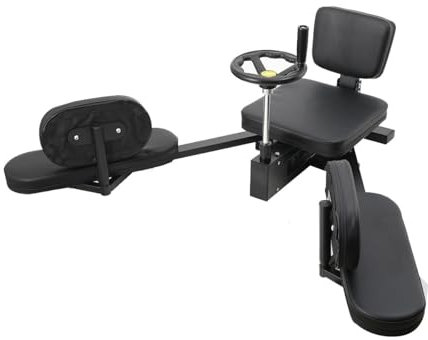 TABODD Beinspreizer Spagattrainer Spagat Trainer, 100kg Tragfähigkeit Mechanischer Beinpresse Fitnessgeräte Beinstretcher mit Drehkurbel 180° Streckwinkel Geeignet für Yoga-, Fitness, Tanzbegeisterte