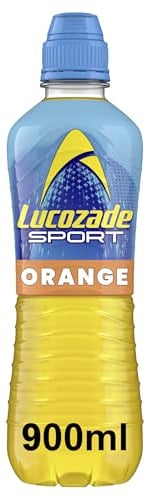 Lucozade Sport Body Fuel - Orange 900ml| Isotonic sports drink, with Electrolytes and Vitamin B3 | Still | Bursting with Flavour