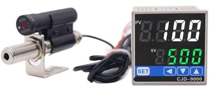 Infrarot-berührungsloser Temperaturregler 0-100 °C 0-300 °C 0-500 °C 0-600 °C 0-1000 °C Konstanttemperatur-Laser-PID-Thermostat(0-800 degree)