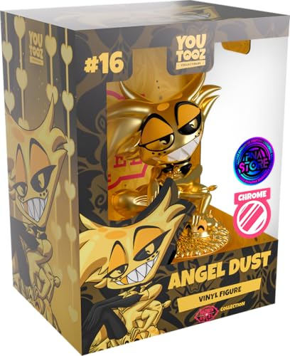 Youtooz Golden Angel Dust In Chrome Miniaturfigur