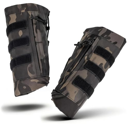 CZMYCBG Outdoor-Sport-Armschutz, Unterarmschutz im Molle-Stil, Generischer, Neuer Taktischer Molle-Handgelenkschutz für Airsoft und Paintball, Äußere Schutzpolster für die Arme