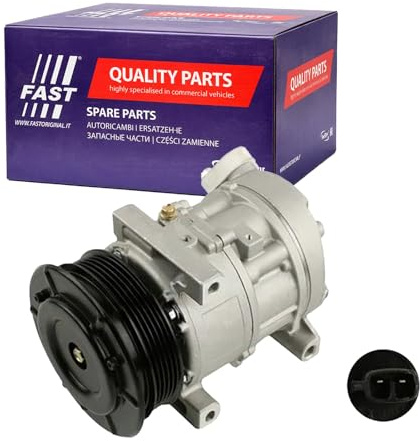 FAST Compressore, Climatizzatore FT56318 Compatibile con: ABARTH GRANDE PUNTO, PUNTO, PUNTO EVO, ALFA ROMEO MITO, FIAT BRAVO II, DOBLO Bus, DOBLO Cargo, DOBLO Pritsche/Fahrgestell
