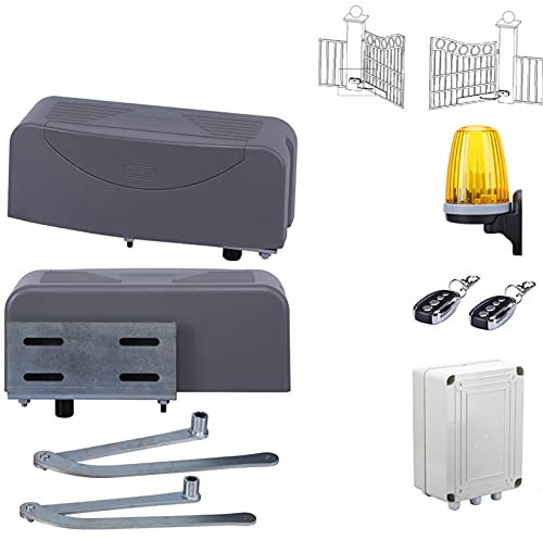 Automatic Swing Gate Opener Kit for Driveway Security, Residential and Commercial Use