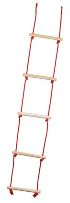 QUXVUIS 5 Sections Ladder Climbing Rope Ladder Outdoor Indoor Kids Children Entertainment Equipment Balance Training Fun 5 Sections Outdoor Indoor Educational
