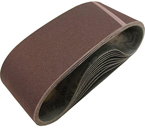 Makita 742320-3 4-by-24-Inch 40-Grit Abrasive Sanding Belt, 10-Pack