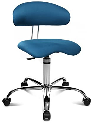TOPSTAR, 3-D Funktions-Drehstuhl Sitness 40, Stoff Hellblau…