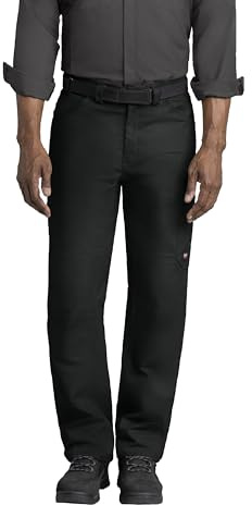 Red Kap Herrenhose mit doppeltem Knie, Kratzfest, schwarz, 42W / 32L