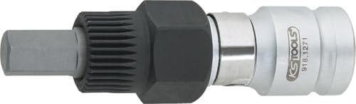 KS Tools 150.3157 1/2 Lichtmaschinen-Kombischlüssel Innensechskant, 10,0 mm, 70 mm