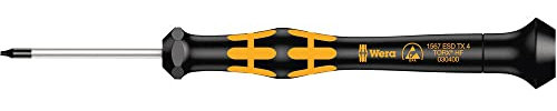 1567 Destornillador Kraftform Micro TORX HF con función de sujeción, TX 4 x 40 mm