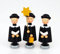 Rudolphs Schatzkiste Holzfiguren 3 Kurrendefiguren schwarz Höhe 4cm NEU Figuren Haus Baum Figur Kirche Erzgebirge Holz Seiffen Weihnachten Spielzeug Dekoration Tischdeko Kurrende