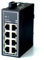 WIWAV WDH-8ET-DC 10/100Mbps Switch Ethernet industriali a 8 Porte Non gestiti con Guida DIN/Montaggio a Parete (UL in Lista, Senza ventole, -30°C ~ 75°C)