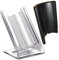 Dvm Stand Refrigerante - Contatto - Gelette Termica Vino - per Bottiglie Standard da 75 cl (Contatto Trasparente, Elemento Nero)