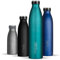 720°DGREE Borraccia Termica 1 Litro “milkyBottle“ - Senza-BPA Prova di Perdite - Bottiglia acqua termiche in acciaio inox - Borracce perfetto per bevande calde, fredde, università, ufficio, all'aperto