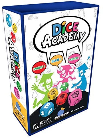 Blue Orange, Dice Academy, Kinderspiel, Würfelspiel, 2-6 Spieler, Ab 8+ Jahren, 15+ Minuten, Deutsch