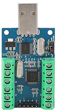 Lazmin -USB-Datenerfassungs-ADC-Modul, USB-Schnittstelle 10-Kanal-12-Bit-STM32-Kommunikations-ADC-Modul