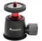 ANNSM Tripod Ball Head Mini Size 360° Pan and 135° Tilt Rotatable with 1/4” Screw Thread and Volume Locking Knob for DSLR/Tripods/Monopods/Camera Slider Track/Camera Dolly Slider