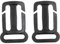 Inzopo Webbing Multi-fonction Slider Tri-Glide Adjustable Chest Buckle Ladder Lock
