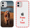 MXCUSTOM Personalisierte Handyhülle für Apple iPhone 12 Mini, Benutzerdefiniert Hülle mit Eigenem Foto Bild Text Individuelle Schutzhülle [Transparente Weiche TPU Dünn Stoßfest] (FXT-CR-P1)