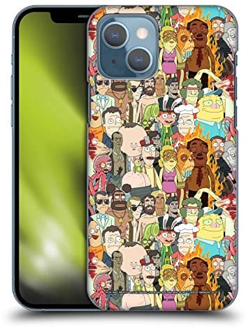 Head Case Designs Officially Licensed Rick And Morty Interdimensional Space Cable Season 3 Graphics Hard Back Case Compatible With Apple iPhone 13