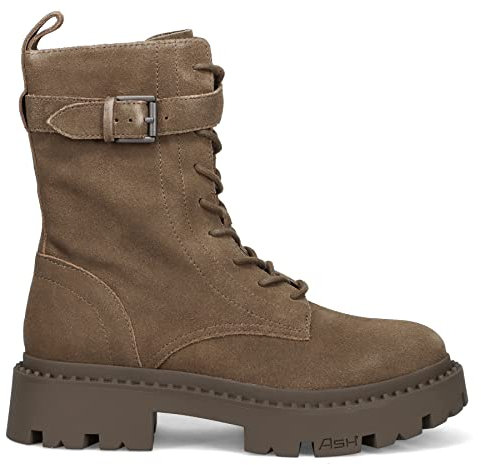 ASH Stivale motociclista da donna Gena terra in camoscio - F22-GENA 04 - Taglia 39