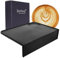 Tampermatte - Tamping Station - Schwarz - 20cm x 15cm - Tamping Matte aus rutschfestem Silikon - Barista Zubehör by [JoeFrex] (Groß)