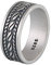 Aotiwe Ringe für Männer Christ, Eheringe In Silber Weizenähren 925 Silber Größe 53 (16.9)