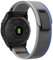 SumRioo QuickFit 22 mm Armband für Garmin Fenix 8/8 Solar 47 mm/7 Pro/7/6 Pro/6/5/5 Plus/E, Nylon Trail Loop Uhrenarmband für Garmin Tactic 8 47 mm/Descent G2/Epix 2/Forerunner 965, Blau/Grau