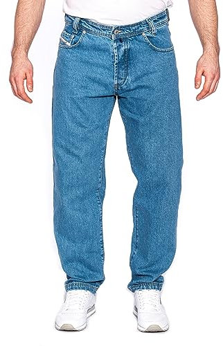 Picaldi® Zicco 472 Jeans | Loose & Relaxed Fit | Karottenschnitt Hose | Lässig & Locker Geschnitten (W29/L30, Stone)