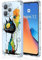 YUXING Funda Transparente para Xiaomi Redmi 12 4G - Diseño de Patrón Fresco Lindo Golpes Protección Carcasa Delgado TPU Suave Prueba Case (Black Cat)