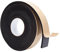 BENECREAT Cinta Aislante de Espuma de 5m 41x6mm Cinta de Espuma EVA Autoadhesiva Fuerte Negra Burlete con Alta Densidad Cerrada para Puertas, Prueba de Sonido