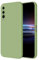 HONLEN Funda Compatible para Huawei P20 Pro Case, (6.1 Inches) Líquida TPU Silicona Cover con Anti-Rasguño, Cáscara Suave Cubierta Verde Matcha