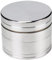 Evergreen Labs Grinder Metálico, Molinillo de Especias y Condimentos, 100% de Aluminio, 4 Piezas, Plateado, 50mm