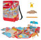 Pokémon PKW3424 - Tragbares Spielset - Strand-Arena, offizielle zusammenklappbare Spielwelt mit Pikachu, ab 4 Jahren