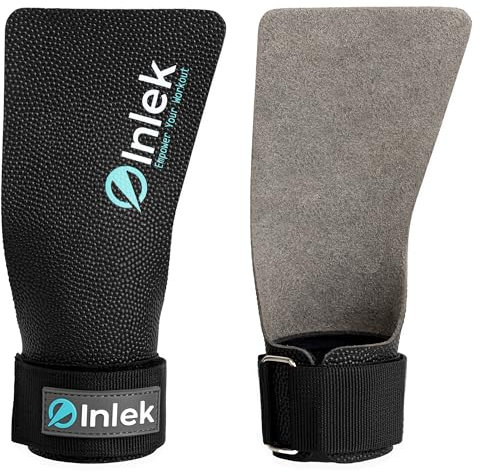 Inlek USA Maniques Durables avec Technologie de Grip Avancée - Protège Vos Mains et Améliore Votre Prise. Boostez Vos Entraînements de Cross Training, Barre, Tractions, Haltérophilie et Calisthénie